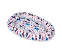 Cocon Gigoteuse Plumes Multicolores