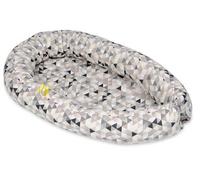 Cocon gigoteuse triangles beiges Jaune G