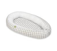 My Velinda – Gigoteuse cocon pour bébé – 100 % coton – Triangles blancs et gris – Blanc