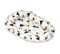 Cocon gigoteuse Triangles jaunes Multicolore