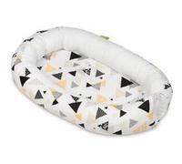 Cocon Gigoteuse Triangles Jaunes Blanc