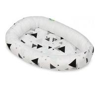 Cocon gigoteuse Triangles menthe blanc Blanc G