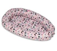 Cocon gigoteuse triangles roses