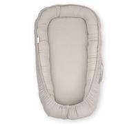 Cocon pour nouveau-né Beige - Nid bébé doux en coton & velours, hypoallergénique, lounger portable 0-8 mois, confort & bien-être au quotidien, fabriqué en Europe