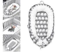 Cocon Réducteur De Lit | Nid D'Ange Bébé - Réversible - Déhoussable