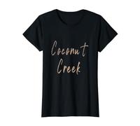 Coconut Cr lorida Design Vintage élégant T-Shirt Graphique avec Valeur
