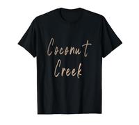 Coconut Cr lorida Design Vintage élégant T-Shirt Graphique avec Valeur