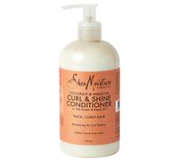 Après Shampooing Shea Moisture Boucles & Brillance à la noix de coco et à l'hibiscus (384ml)