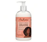 Shea Moisture Après-shampooing Femme Boucles et Brillance pour cheveux épais bouclés, à la Noix de Coco et Hibiscus pour hydrater e