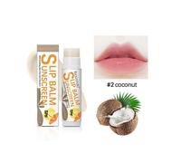 (Coconut)Lip Balm Sunscreen SPF 30, Broad Spectrum Sun Care, Moisturizing Lip Balm for Dry Chapped Lips With Spf 30 For Advanced Sun Protection