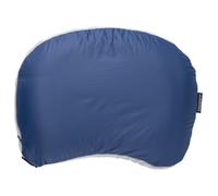 Cocoon - Air-Core Hood/Camp Pillow - Coussin - 28 x 37 cm - dark indigo / grey
