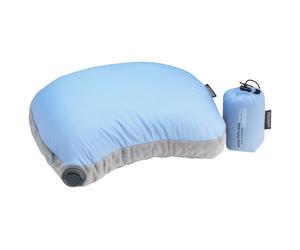 Cocoon - Air-Core Hood/Camp Pillow - Coussin - 28 x 37 cm - light blue / grey