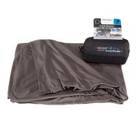 Cocoon - Couverture de voyage Coolmax - Microfibre - Gris 180 x 140 cm