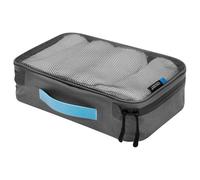 Cocoon - Packing Cube With Laminated Net Top - Housse de rangement - M - 28 x 18 x 8 cm - grey / blue