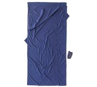 Cocoon - Drap de sac de couchage Coton égyptien 220 x 90 cm Bleu
