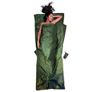 COCOON - Drap de sac et sac à viande - Drap De Sac Soie Rect Dark Olive - Drap De Sac | Cocoon - unisex