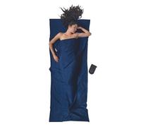Cocoon Travel Sheet Mikrofaser Sac de couchage Taille unique Bleu foncé