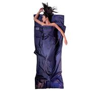 COCOON Drap de Sac Rectangulaire ST24-RS 100% Soie Ripstop Coloris Bleu