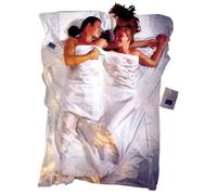 Cocoon - Drap sac de couchage 2 places soie - blanc