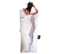 Cocoon Egypt Cotton Travel Sleeping Bag Sheet Blanc 220 x 90 cm