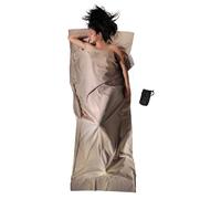 Cocoon Drap de sac de couchage – Coton égyptien anti-insectes Beige 210 x 82 cm