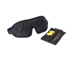 Cocoon - Eye Shades De Luxe - 10 x 8 x 1 cm - black / grey