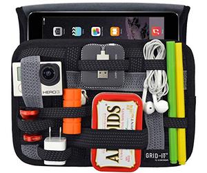 Cocoon GRID-IT WRAP - pochette de protection et organiseur pour iPad 7" Mini avec sangles élastiques / Noir / 23 x 3.2 x 3.2 x 17.1 cm