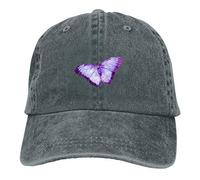Cocoon Into Butterfly Mens 100% Cotton Cowboy Caps Adjustable Six Panel Cap Racing Baseball Caps