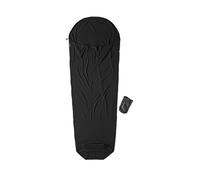 Cocoon - Merino Wool MummyLiner - Drap de sac de couchage Black -