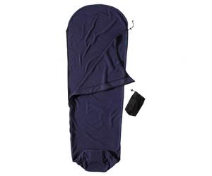Cocoon - Micro-Fleece MummyLiner - Drap de sac de couchage - 220 x 80/60 cm - twilight