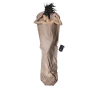 Cocoon Doublure momie en coton biologique – Marron – 241 x 90-56 cm