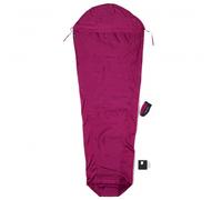 Cocoon - MummyLiner Silk Economy Line - Drap de sac de couchage - 241 x 90/56 cm - mulberry red