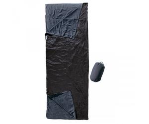 Cocoon - Outdoor Blanket/Sleepingbag - Sac de couchage synthétique - 220 x 80 cm - black / slate blue