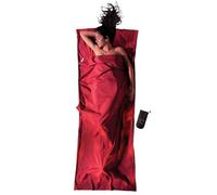 COCOON - Premium - Soie/Coton égyptien - Feuille de Voyage - Rouge Moine