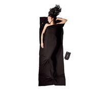 Cocoon Thermolite Performer Travel Sleeping Bag Sheet Noir 220 x 85 cm