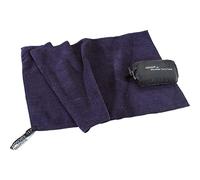 Cocoon Serviette Microfibre Piscine/Camping TTE03 M Coloris Bleu/Gris Dauphin
