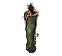 Cocoon - Silk MummyLiner - Drap de sac de couchage Dark Olive Green - Regular