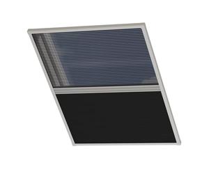 Cocoon Store Occultant 100x160 - Store pour Fenetre de Toit - Isolant Thermique - Noir avec Moustiquaire Noir
