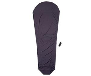 Cocoon - Thermolite Silk MummyLiner - Drap de sac de couchage Volcano Grey -
