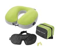 Cocoon - Travel Set 5 Pack - Coussin - 19 x 18 x 8 cm - wasabi / black