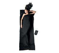 Cocoon Sac de Couchage en Laine mérinos Travel Sheet, Noir