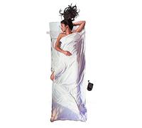 Cocoon Silk-egypt Travel Bed Sheet Blanc 220 x 83 cm