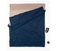 Cocoon - Travelsheet Doublesize Egyptian Cotton - Drap de sac de couchage - 220 x 176 cm - Double - khaki / tuareg