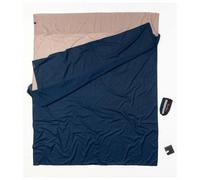 Cocoon - Travelsheet Doublesize Egyptian Cotton - Drap De Sac De Couchage Taille 220 X 176 Cm - Double, Bleu