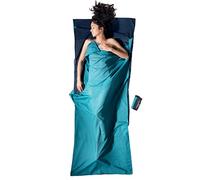 Cocoon TravelSheet - Drap de sac - Egyptian Cotton bleu/Bleu pétrole 2016 sac de couchage, Tuareg/Laguna, M