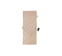 Cocoon Drap de sac de couchage – Coton égyptien anti-insectes Beige 210 x 82 cm