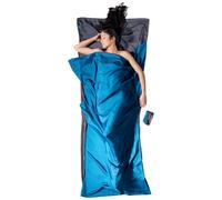 Cocoon Silk Travel Sheet Bleu 220 x 90 cm