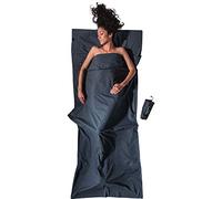 Cocoon Organic Cotton Travel Sleeping Bag Sheet Gris 220 x 90 cm