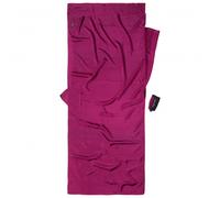 Cocoon - TravelSheet Silk - Drap de sac de couchage - 220 x 90 cm - mulberry red