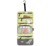 Cocoon - Trousse de toilette ultra-légère - Hanging Toiletry Kit Minimalist Light Star Grey/Wild Lime - Vert Vert